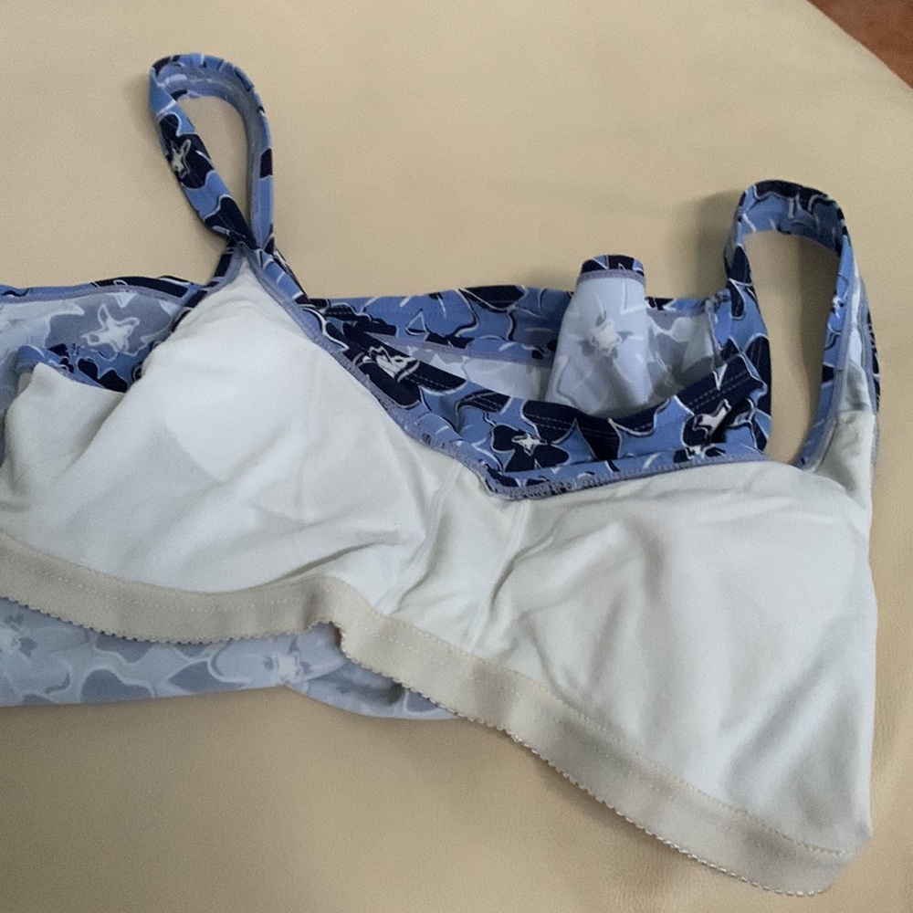 JANTZEN Blue Floral Tankini Top🛍🥳Host Pick🥳🛍 - Picture 5 of 8